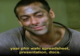 yaar phir wahi spreadsheet, presentation, docs.