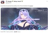 Jupy shop smol @jupy314 Camilla breasted boobily into Fire Emblem Engage Wave 2 Camilla, Emblem of Revelation 8:34 PM - Feb 8, 2023 21.1K Views ...