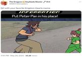 The Dragoon Keyblade Master Ifrit @MKH130masters Qrt with your favorite Kingdom Hearts meme INFORMATION Put Peter Pan in his place! 11:41 PM . May 29, 2023 43.2K Views