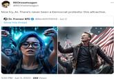 REOtweetwagon @REOtweetwagon Nice try, Al. There's never been a Democrat protestor this attractive. Dr. Frensor BfD @Ben64319554 - Jun 2 Show this thread 3:30 PM - Jun 3, 2023 259 Views WZ