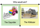 Who would win? 297 GAYROLLER 2000 The Gayroller The Killdozer