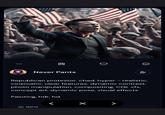 : Never Pants Republican protestor, chad, hyper - realistic, cinematic, clear features, dynamic contrast, photo manipulation, compositing, CGI, vfx, concept art, dynamic pose, visual effects Painting, hdr, hd. INFO < 8+ X
