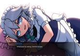 T Sakuya Americans be eating cheesed burger. Back History Skip Auto Save Q.Save Q. Load Prefs