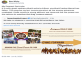 Ben White @speedofwhite My Dearest Gertrude, It is with great sadness that I write to inform you that Cracker Barrel has fallen. This may be my last communication as the enemy advances unabated. Pride month is young still and we have not the fire power nor the rations to weather the drag queens assault. Texas Family Project @Family ProjectTX 23h We take no pleasure in reporting that @CrackerBarrel has fallen. A once family friendly establishment has caved to the mob. Show this thread CRACKER BARREL LGBT ALLIANCE 201 9:59 AM Jun 9, 2023 Everyone FEELS AT HOME DIVERSITY, EQUITY, INCLUSION & BELONGING AT CRACKER BARREL BRINGING THE Front Porch TO PRIDE racker Barrel's focus was to be a part of the Pride experience. We had two locations in the park, both equipped with overage for people to sit down and cool off, while allowing for natural conversation. In the Cracker Barrel spirit of h and belonging, we call it "bringing the front porch to Pride". : a responsibility to live up to our mission of Pleasing People each day, ensuring that every member of our team and every guest feels ed for like family, and feels like they belong. Also guiding our way is the sense of belonging we strive to deliver as part of our People s work hard to create a culture of hospitality that's welcoming, respectful and inclusive to everyone who walks through our doors. Our ebrate warm memories of the past, and our inclusive culture and beliefs help us make way for an even brighter future, together. Discr overt or through unconscious bias, has no place at Cracker Barrel Old Country Store. MOVING FORWARD Together