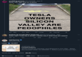 LINK pudding person @JUNIPER. Jun 11 wow, can i get this on a shirt? 160 3 TESLA OWNERS SILICON VALLEY ARE PEDOPHILES sad bunny @sadbunyy SHIRT TESLA OWNERS SILICON VALLEY ARE PEDOPHILES 314 joshua ep production woes arc @joshuainrobot - 23h CAN I GET THIS ON A SHIRT I NEED HELP WRITING MY ESSAY 27 ₁26.3K ‚↑. 14.6K 10:45 AM. Jun 11, 2023 · 25.2K Views 656 ₁235.3K viralstyle.com Limited Edition 100% Designed, Printed, and Shipped in the USA - Ships Worldwide! HOW TO ORDER? 1. Select your preferred styl... 15 Retweets 5 Quotes 765 Likes 2 Bookmarks :
