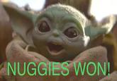 Grogu’s so excited!!! | /r/BabyYoda NUGGIES WON!