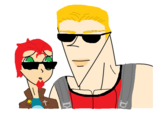 Duke Nukem x Postal Guy D D f