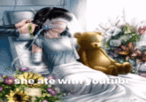 she ate with youtube