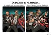 DRAW FANART OF A CHARACTER... ON-MODEL/AS CLOSE TO CANON AS POSSIBLE IN YOUR STYLE AND/OR WITH YOUR HEADCANONS 1 w lippon Ding Dong