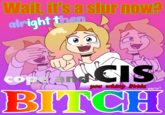 Wait, it's a slur now? alright then CIS you whiny little BITCH coparan @AyvieArt
