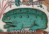 Anglo-Saxon is Medieval too | /r/memes HIT IS WODNESDÆG O MÍN FRÉONDAS