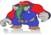 Ingredients

A picture of Mighty Shouter from Duel Masters/Kaijudo
A picture of Mario's hat
Paint 3D