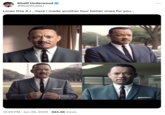 Khalil Underwood @RealKhalilU Lmao this A.I ...here i made another four better ones for you... 12:29 PM . Jun 29, 2023 224.5K Views :