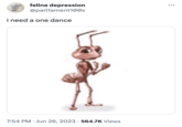 feline depression @parliament100s i need a one dance 7:54 PM Jun 26, 2023 564.7K Views