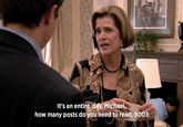 It's an entire day, Michael, how many posts do you need to read, 600? ACACION It's an entire day, Michael, how many posts do you need to read, 600?