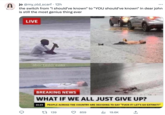 jo @my_old_scarf. 12h the switch from "I should've known" to "YOU should've known" in dear john is still the most genius thing ever LIVE aborteddreams BREAKING NEWS WHAT IF WE ALL JUST GIVE UP? 14:23 PEOPLE ACROSS THE COUNTRY ARE DECIDING TO SAY "F--- IT! LET'S GO EXTINCT!" 139 859 ... ₁19.6K