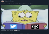 kira @kirawontmiss trying to use threads and twitter at the same time 11:14 PM. Jul 5, 2023 4.9M Views 6 а 3,409 Retweets 269 Quotes 43.5K Likes 518 Bookmarks :