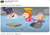 gay wizard101 memes @gaytwizard I did not care for The Frogfather. 9:49 PM . May 4, 2023 11.9K Views 0