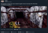 alex @joonpoop the gang: omg noo we need to get more money for the bar charlie's subplot: CE 5:37 AM Jul 10, 2023 · 864.3K Views 3,958 Retweets 85 Quotes 32.3K Likes 899 Bookmarks :