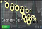 000000 Geometry Dash JUGAR ÚLTIMA SESIÓN TIEMPO DE JUEGO 1199,4 horas Hoy HA LA i