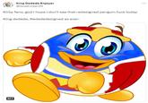 King Dedede Enjoyer @GoatLicker29 Kirby fans: god I hope I don't see that redesigned penguin f--- today King dedede, Redededesigned as ever: ALT ...