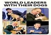 WORLD LEADERS WITH THEIR DOGS
