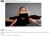 Laocoon of Troy @LaocoonofTroy · Jul 16 American actress, Michelle Pfeiffer, 1994 m 10 @m28933194 27 7 3 4:13 PM Jul 16, 2023 · 150 Views 108 | 7,811 She's a hard 6. You used to find a Michelle Pfeiffer in every Gadzooks in 1995.