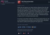 Cloudst 1,643 products in account 11 reviews Not Recommended 1.2 hrs on record POSTED: 19 JULY While the mini games are clearly taking influence from the ads you see around the internet. The game itself is pretty straight forward and repetitive. The other issue is there's not a lot of mini games that you'd expect from something like this (only like 5 mini games with multiple levels). I don't think this is a game that is worth $13 CAD, as it feels more like a Newgrounds type of game which is being priced pretty high. It is funny to see them make fun of those ad games that you see on the internet but the content is too minimal which ultimately that doesn't justify worth paying for this game imo. Was this review helpful? Yes No Funny Award 156 people found this review helpful 20 people found this review funny 13 C3