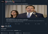 Vaccinated? / Vaxxed? CALLER DAILY Daily Caller *BREAKING Ron DeSantis has been in a car accident dailycaller.com Ron DeSantis In Car Accident: REPORT Republican presidential candidate Ron DeSantis was reportedly in a car accident Tuesday morning. @DailyCaller Jul 25 559 Ace @TradNorm Vaxxed? 1,512 9:47 AM Jul 25, 2023 · 115.4K Views 810 33 Retweets 3 Quotes 5,720 Likes 6 Bookmarks ₁3.2M : :