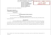 UNITED STATES OF AMERICA V. SOUTHERN DISTRICT OF FLORIDA Case No. 23-CR-80101-CANNON(s) 18 U.S.C. § 793(e) 18 U.S.C. § 1512(k) 18 U.S.C. § 1512(b)(2)(A) 18 U.S.C. § 1512(b)(2)(B) 18 U.S.C. § 1512(c)(1) 18 U.S.C. § 1519 18 U.S.C. § 1001(a)(1) 18 U.S.C. § 1001(a)(2) 18 U.S.C. § 2 DONALD J. TRUMP, WALTINE NAUTA, and CARLOS DE OLIVEIRA, 1. Defendants. The Grand Jury charges that: SU RSEDING INDICTMENT Defense. FILED BY GENERAL ALLEGATIONS At times material to this Superseding Indictment, on or about the dates and approximate times stated below: Introduction mdc Defendant DONALD J. TRUMP was the forty-fifth President of the United States of America. He held office from January 20, 2017, until January 20, 2021. As president, TRUMP had lawful access to the most sensitive classified documents and national defense information gathered and owned by the United States government, including information from the agencies Jul 27, 2023 ANGELA E. NOBLE CLERK U.S. DIST. CT. S. D. OF FLA.- West Palm Beach, FI that comprise the United States Intelligence Community and the United States Department of D.C.