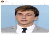 sivi @ali_sivi : i cry at the start of every movie i guess cuz i wish i was making things too 9:51 PM Jul 18, 2023 62.4K Views