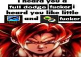 i heard you a full dodge f----- heard you like little and f----- Lv.21