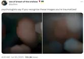ceo of dream of the endless @quibvs psychologists say if you recognize these images you're traumatized 4:35 AM - Jul 30, 2023 155.3K Views ...