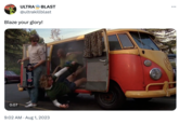 ULTRA BLAST @ultrakillblast Blaze your glory! 0:07 SIME 9:02 AM - Aug 1, 2023 CENTERING METASSEROS RE ...