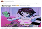 Capsulecomputrz - comms open @capsulecomputrz We should've never let depressed yt ppl discover this show during the pandemic penis delusion - sillydere What is this image serial disappointments lain FERD SUGAR JONSTE @hicuckomori. Mar 8 these are the perks of being bimbopiled, shinji 9:13 PM Mar 8, 2023 13.6K Views