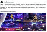 Enigmatic Man Gushxom @FatboySmough I won't meme about this as hard but this genuinely looks like a significant improvement over the first and I'm sure that's because the publisher realized "oh wait people want a crossover smash game?" And gave them a budget. I will be watching closely. nickelodeon ALL STAR BRAWL IGN nickelode ALL STAR BRAWL TUN 6 ... 0 nickelodeon ALL STAR BRAWL 2IGN nickelodeon ALL STAR BRAWL 2 IGN