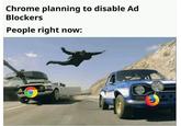 Chrome planning to disable Ad Blockers People right now: 49
