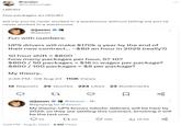 Brendan @ninthhostage LMFAO Five packages an HOUR? tell me you've never worked in a warehouse without telling me you've never worked in a warehouse @jason @Jason Fun with numbers: UPS drivers will make $170k a year by the end of their new contract... ~$80 an hour in 2029 (really?) 10 hour shift = $800 how many packages per hour, 5? 10? $800/50 packages = $16 in wages per package? $800/ 100 packages = $8 per package? My theory.. 2:48 PM 08 Aug 23. 110K Views 12 Reposts 29 Quotes 224 Likes 23 Bookmarks 27 @jason Replying to @Jason @Jason 1h 32 My theory: UPS knows robotic delivery will be here by 2029, so they are settling this contract, knowing it will be the last one. 120 3:58 PM - Aug 8, 2023-3.5M Views go 168 18.6K L