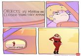 OBJECTS IN MIRROR ARE CLOSER THAN THEY APPEAR OBJECTS IN MIRROR ARE CLOSER THAN THEY APPEAR exera Fabulous COMICS ZMS