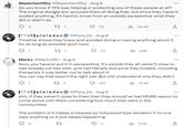 RepentantSky @RepentantSky . Aug 8 Do you know if TFS was helping or protecting any of these people at all? The original Google doc accused them of doing that, but since they haven't posted anything, it's hard to know from an outside perspective what they did or didn't do. 4 22 1 20 TUE pleiades @Pleia_Ds Aug 8 Timeline shows they knew and avoided doing or saying anything about it for as long as possible (just now) 1 22 1 23 4 59.4K 142 ili 50K Markx @Markx491 - Aug 9 Now, you have to put it in perspective, it's people they all weren't close to had already cut ties with, and had literally everyone they trusted, including therapists it was better not to talk about it. You can say that wasn't the right call. But still understand why they didn't 1 27 4 il 11.4K The problem is it makes a messed up hollywood type situation if no one says anything so it just keeps happening 27 2 ... ↑, [Trpleiades @Pleia_Ds. Aug 9 ehh, if they weren't close to them then they should've had MORE reason to come about with them considering how much kids were in the communities 11.1K ... ↑, ↑