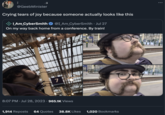 F @GeebMinister Crying tears of joy because someone actually looks like this I_Am_CyberSmith @I_Am_CyberSmith. Jul 27 On my way back home from a conference. By train! 7 8:07 PM - Jul 28, 2023-965.1K Views 1,914 Reposts 64 Quotes 38.8K Likes 1,020 Bookmarks ...