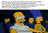 Who's that guy? | /r/dankmemes When you go to the cinema to see the movie Flash, but it's not a story about computer software for viewing multimedia contents, executing rich Internet applications, and streaming audio and video which was developed by Adobe Inc. WHO'S THAT GUY?