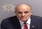 Rudy Giuliani Mugshot SHERIFF FULTONTY 1854 SHERIFF'S OFFICE PATRICK LABAT