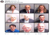 Grindr Looking Crazy jaboukie @jaboukie. 8h grindr looking crazy these days SHERIFF ATRODAS Sidney Powell SHERIFF VOLTON PATRICK s Cathy Latham SHERIFF PRICK Forris Ray Smith 21 486 SHERIFF FULTON pinc TRICK LABAS Rudy Giuliani SHERIFY David Shafer John Eastman 4,731 SHERIFE TATION COMPAN 26 PATRICK LA ence Jenna Ellis SHERIFE WALTON CRENTY Sheest Kenneth Chesebro Scott Hall ₁220.2K :