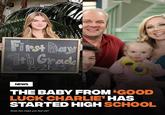 First Day 4th Grade 8.21-23 NEWS THE BABY FROM 'GOOD LUCK CHARLIE' HAS STARTED HIGH SCHOOL Does this make you feel old?