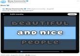 How do i fit this in my banner BLUCY Bluey Community 9 @BlueyCommunity Nvm Bluey Community @BlueyCommunity. Aug 20 How do I fit this into my banner? Edit media BEAUTIFUL and nice PEOPLE 12:07 AM. Aug 20, 2023 31.1K Views o Apply