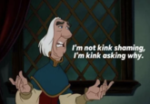 I'm not kink shaming, I'm kink asking why.