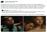 Carlos Alonzo Morales @CarlosAlonzoM Barbenheimer was a once in a generation moment created largely by accident (and therefore uncynically) which means we will now be forced to deal with hack executives trying to make it happen again on purpose and hack journalists trying to apply the label where it doesn't belong IndieWire @IndieWire Aug 24 Do we have another #Barbenheimer upon us? Martin Scorsese's "Killers of the Flower Moon" and Garth Davis' "Foe" will release on October 6. The trailer for the latter dropped this morning - watch here: trib.al/suCMK6S