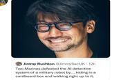 The final word in infiltration technology Jimmy Rushton @JimmySecUK. 12h Two Marines defeated the Al detection system of a military robot by... hiding in a cardboard box and walking right up to it.