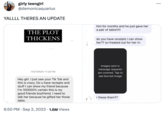 girly teengirl @demonicaquarius YALLLL THERES AN UPDATE THE PLOT THICKENS YESTERDAY 11:28 PM Hey girl. I just saw your Tik Tok and this is crazy. Do u have reciepts and stuff I can show my friend because I'm 100000% certain this is my good friends boyfriend. I need to talk her because he gifted her those tabis. 6:50 PM Sep 2, 2023 1.6M Views him for months and he just gave her a pair of tabis!!!!! do you have receipts i can show her?? so freaked out for her rn Images sent in message requests are covered. Tap to see blurred image r these them??